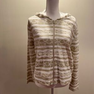 Lulu B zip up shell jacket, size small